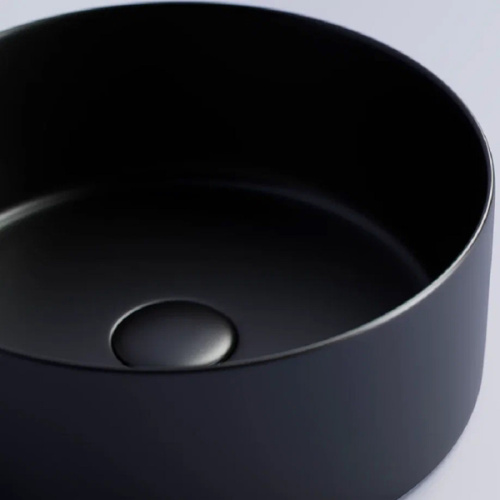 Раковина Ceramica Nova Element 35,8 см черная матовая, накладные (на столешницу), пристенные - фото 3