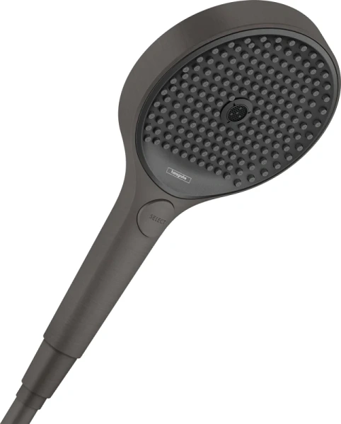 Лейка для душа Hansgrohe Rainfinity шлифованный черный хром - фото 1