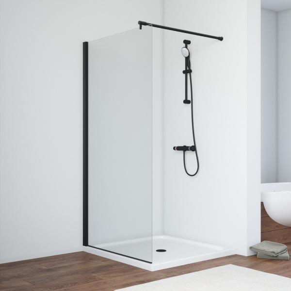 Душевая перегородка стекло шиншилла Vegas-glass EAF 116 02 - фото 17