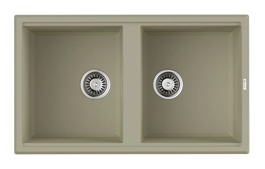 Мойка для кухни Omoikiri Tedori 86-2-BE 86 см ваниль - фото 1