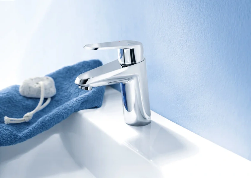 Смеситель для раковины, хром, Grohe Eurodisc Cosmopolitan 33190002, однорычажные, двухрычажные - фото 7