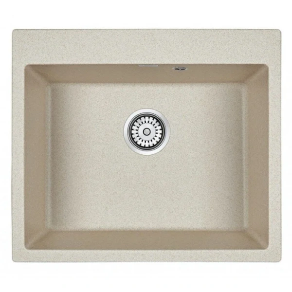 Мойка для кухни Paulmark Kante 60 см бежевая - фото 1