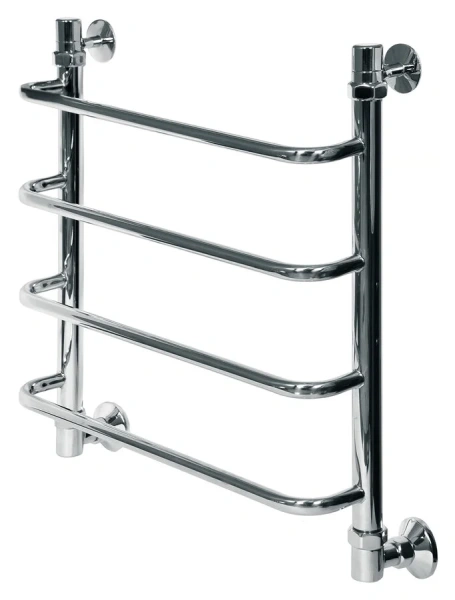 Полотенцесушитель водяной Ника Quadro 50x50 см хром - фото 2