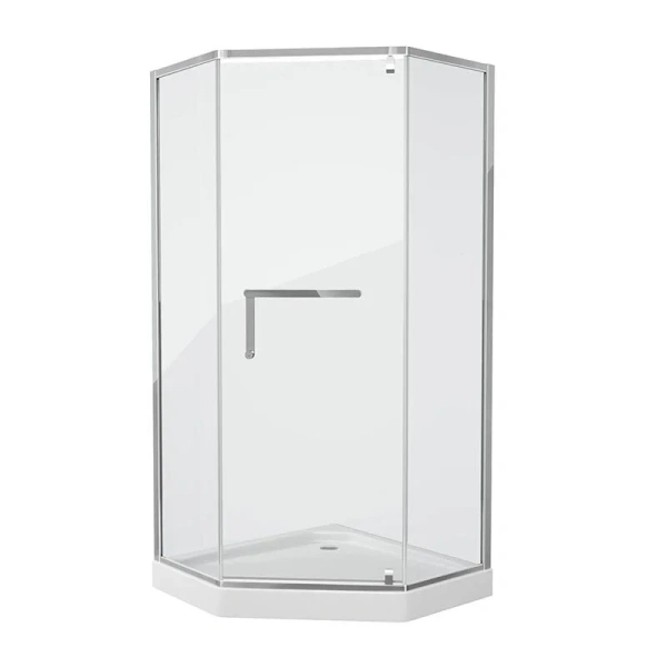 Душевой уголок Grossman Pragma PR-100 100х100 см многоугольный - фото 1