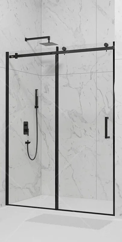 Душевая дверь в нишу RGW Tornado TO-14 150 см профиль хром - фото 4