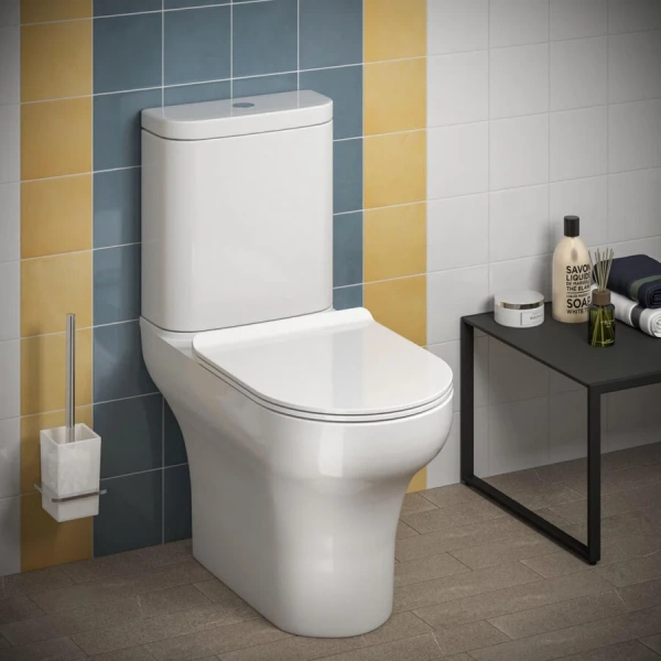 Чаша для унитаза-компакта Kerama Marazzi Buongiorno белая, с бачком - фото 3