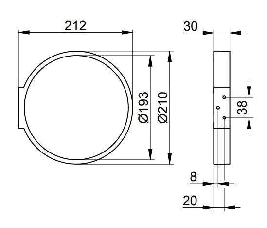 Полотенцедержатель для ванной Keuco Edition 300 30021 - фото 2