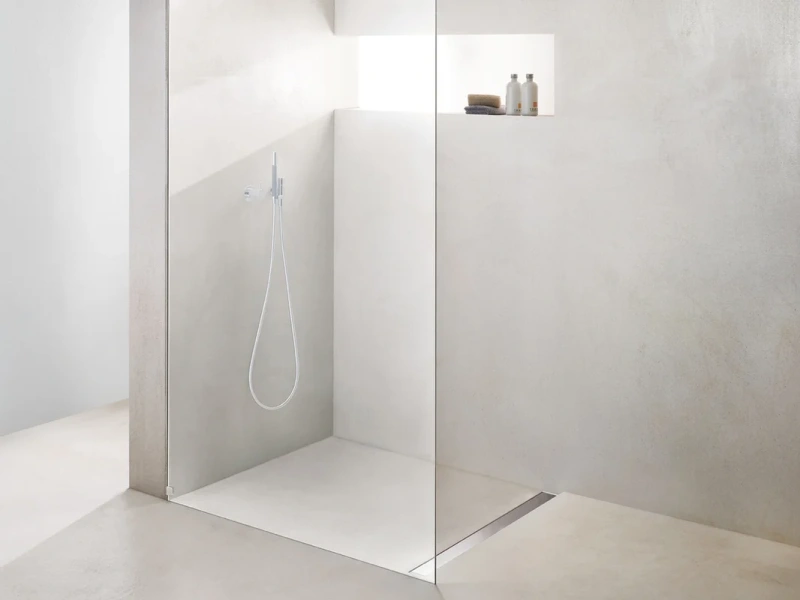 Панель для слива из нержавеющей стали, 90 см, цвет матовый хром, Tece TECEdrainline steel II 600983 index_1 - фото 3