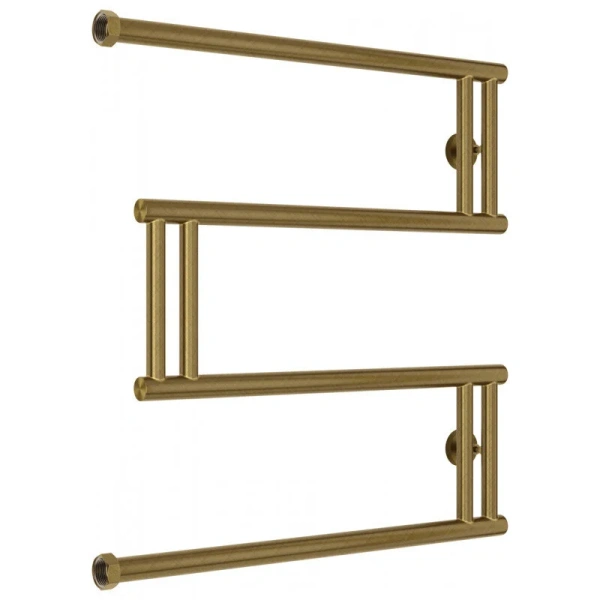 Полотенцесушитель водяной Сунержа High-Tech+ 60x60 см состаренная бронза - фото 1