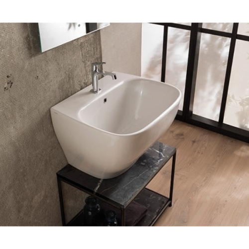 Раковина Globo Genesis 62 см белая - фото 4