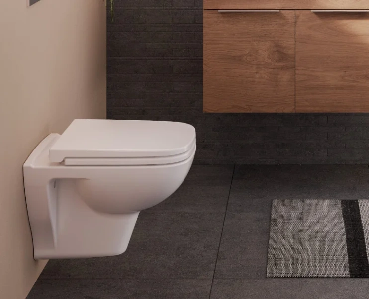 Унитаз с инсталляцией VitrA S20 безободковый - фото 4