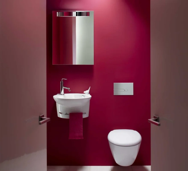 Зеркало с подсветкой Jacob Delafon Presquile 50 см прямоугольное, в наличии - фото 2