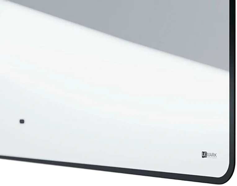 Зеркало с подсветкой Lemark Mioblack 90 см с подогревом, полотно - фото 4