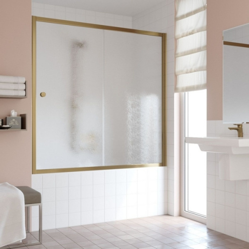 Душевая шторка на ванную стекло шиншилла Vegas-glass ZV 170 02, стеклянные - фото 5