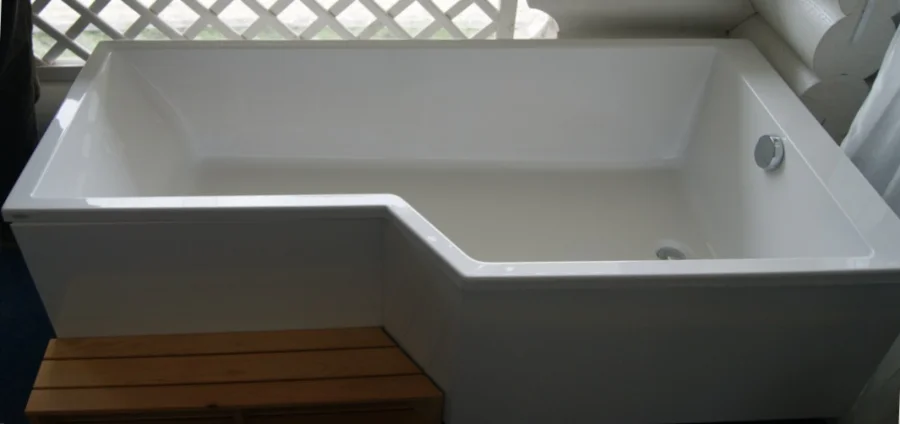 Ванна 180х90, цвет белый, Jacob Delafon BAIN-DOUCHE NEO, прямоугольные - фото 5