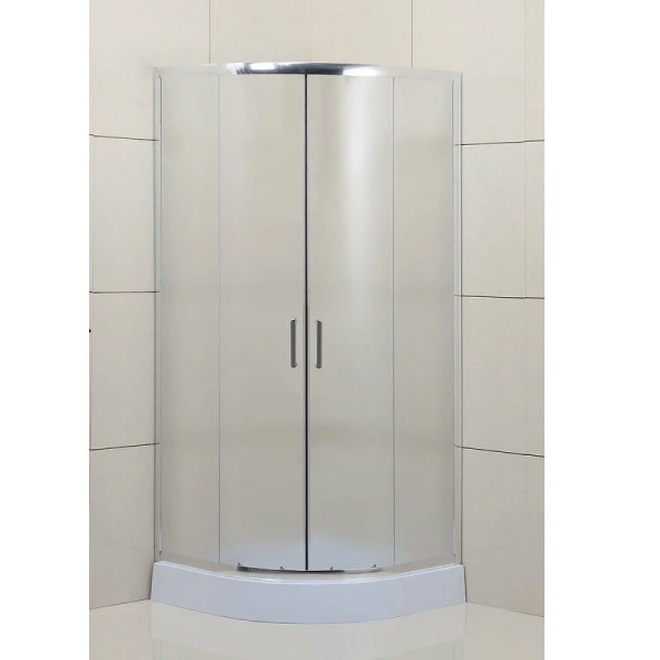 Душевой уголок BelBagno Uno-195 100x100 см стекло рифленое - фото 1