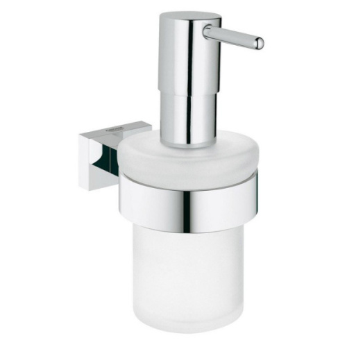 Стакан для ванной Grohe Essentials Cube с держателем - фото 1