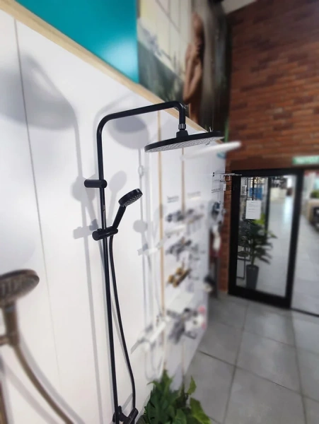 Душевая стойка Hansgrohe Vernis Blend с термостатом - фото 4