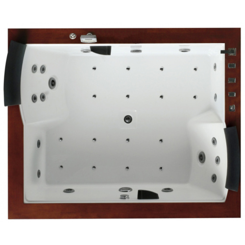 Ванна акриловая правосторонняя Gemy, глубокие - фото 3