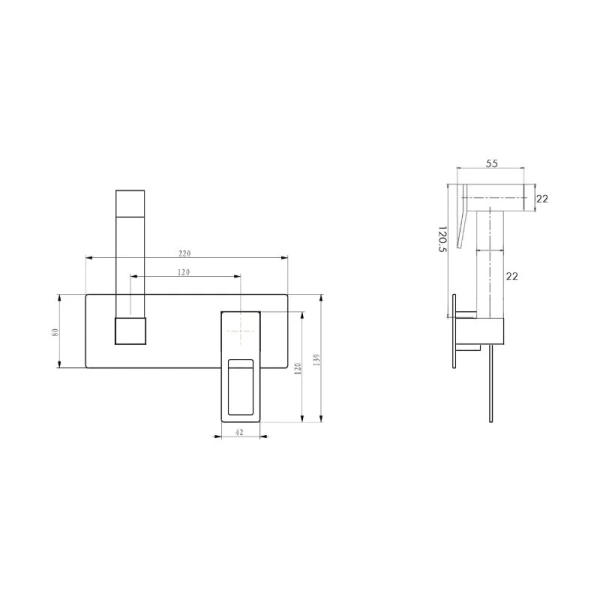 Гигиенический душ со смесителем Boheme Q 147 рычажный - фото 4