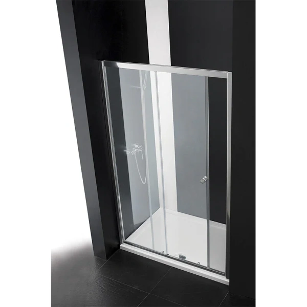 Душевая дверь в нишу Cezares Anima 130 см стекло рифленое Punto - фото 1