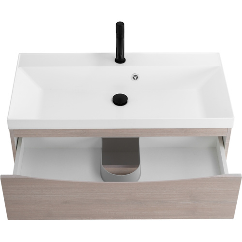 Тумба под раковину подвесная BelBagno Marino 90 см rovere grigio, светло-коричневая - фото 7