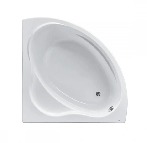 Ванна акриловая Roca Bali 150 x 150 см, 7.2486.3.900.0, четверть круга, белый, без гидромассажа - фото 5