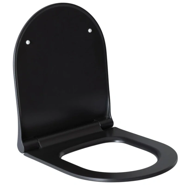 Крышка-сидение с микролифтом Allen Brau Priority черная - фото 1