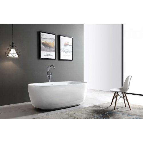 Акриловая ванна Abber 170х75 см овальная - фото 2