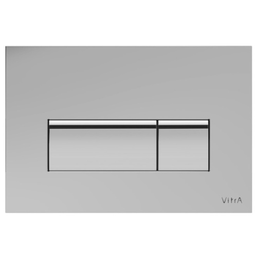 Клавиша смыва Root Square черная матовая - фото 3