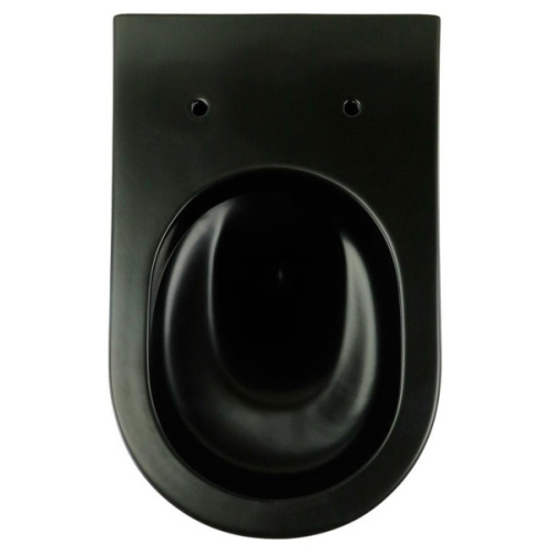 Унитаз подвесной Migliore Monaco черный - фото 3