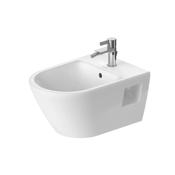 Биде подвесное Duravit D-Neo белое - фото 3