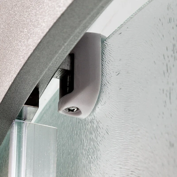 Душевая кабина Deto L 80x80 см с гидромассажем, матовый профиль - фото 9