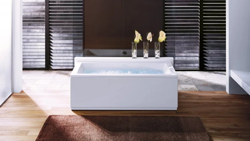 Ванна акриловая Cezares Plane 190х90 см пристенная - фото 1