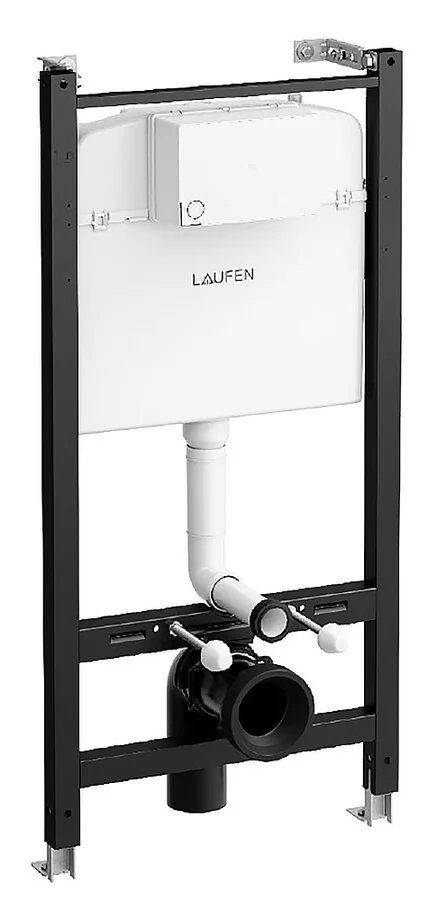 Унитаз с инсталляцией Laufen Pro с кнопкой смыва - фото 2