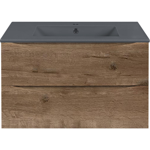 Тумба под раковину подвесная Vincea Mia 80,7 см V.Oak, 80 см - фото 6