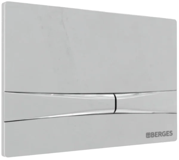 Инсталляция для унитаза BERGES Novum кнопка хром глянец, слив эконом-стандарт под две клавиши index_1 - фото 11