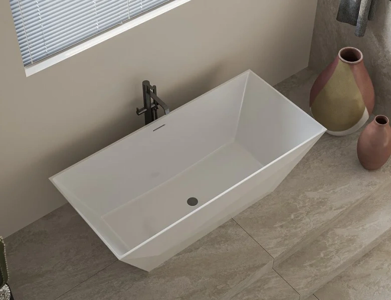 Ванна из искусственного камня Belux Триумф Тр-1700, 4810924269041, 170 x 80 см, белый, асимметричные - фото 5