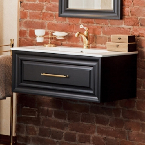 Тумба под раковину, с вырезом под сифон, La Beaute Cornelia BCO100 - фото 1