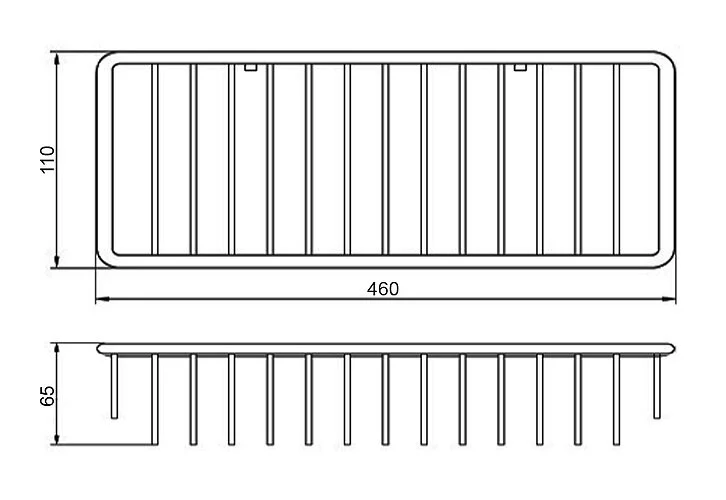 Решётка, бронза, Art&Max, в наличии - фото 2