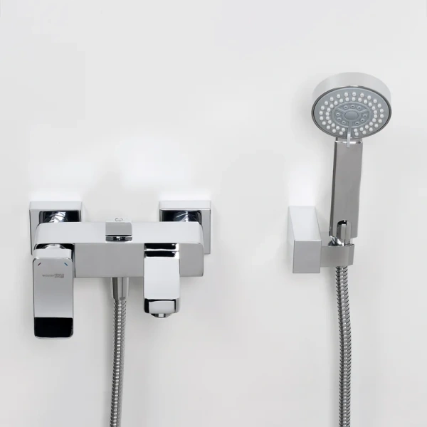 Смеситель для ванны WasserKRAFT Aller хром, современные, hi-tech - фото 3