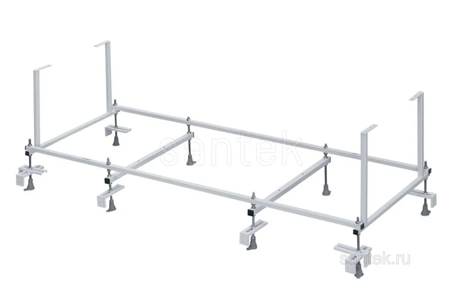 Ванна акриловая Santek Корсика 180х80, прямоугольные - фото 5