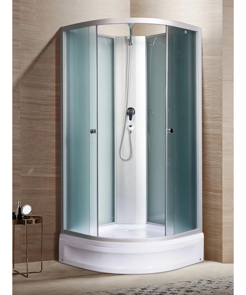 Душевая кабина River Nara Light XL 80x80 см стекло матовое - фото 2