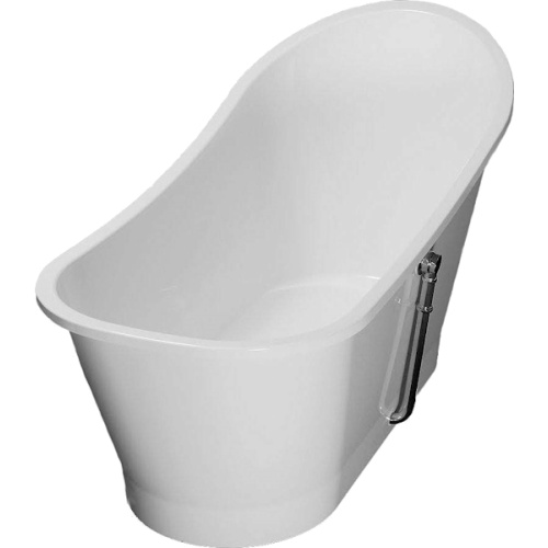 Ванна из литьевого мрамора, цвет белый, Romance Collections Artemida, 180x80 см - фото 2