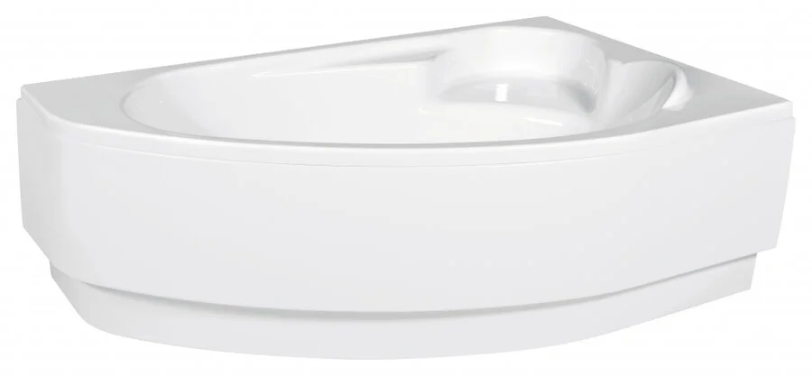 Ванна акриловая Cersanit Kaliope 170 x 110 см, асимметричная, белая, левая/правая - фото 3