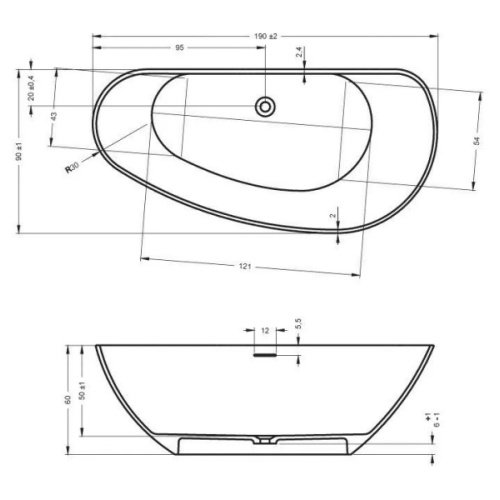 Схема, без гидромассажа, большие - фото 6