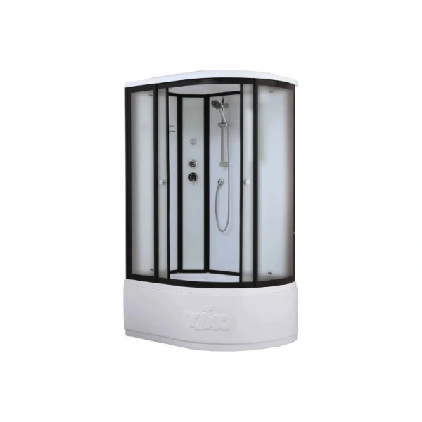 Душевая кабина Timo Standart 120x85 см правосторонняя стекло матовое, глубокий поддон - фото 3