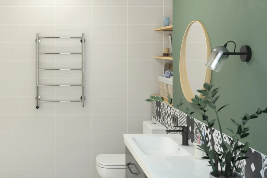 Полотенцесушитель электрический Стилье Формат 40 53x80 см хром 00540-8050, современные, hi-tech - фото 2