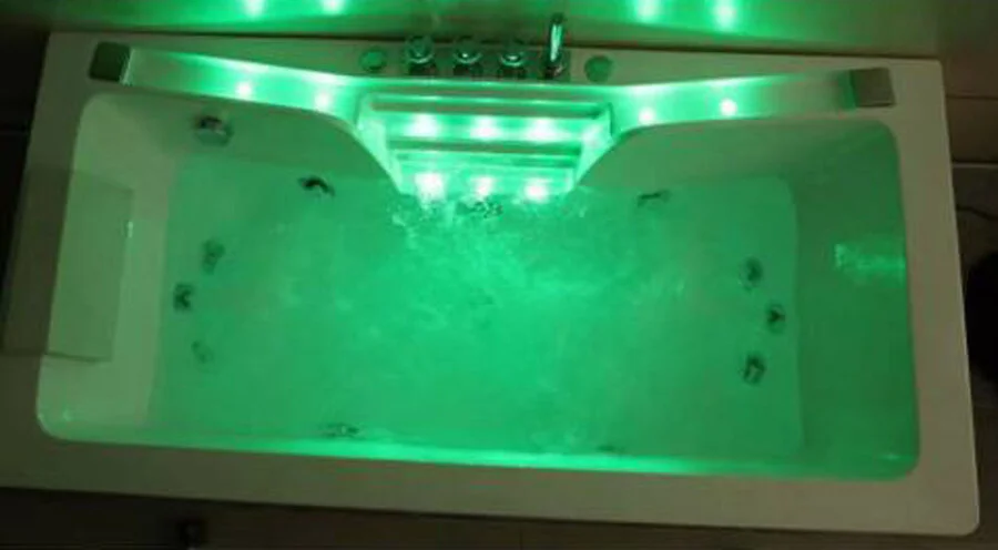 Ванна гидромассажная Frank F155, пристенная, 170 x 120 x 60 см, 2017439109, белые - фото 7