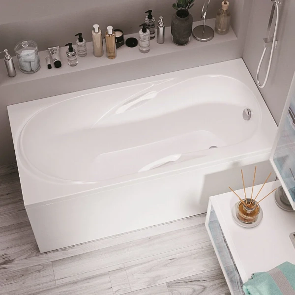 Ванна акриловая 1MarKa Medea 01ме1570кп, 150 x 70 см, цвет белый, прямоугольные - фото 5